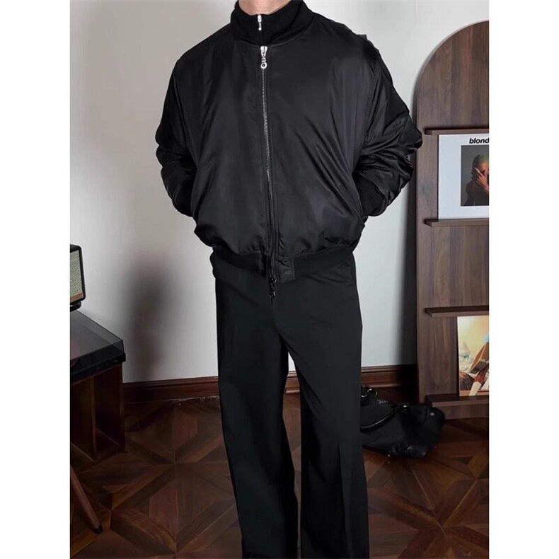 【有货】飞行夹克翻领宽松棉衣棉服外套JK855特P78,男装夹克,星座908-1