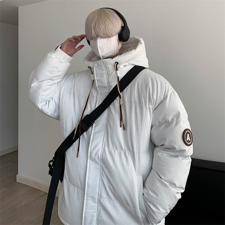 棉服男2025冬季新款宽松休闲连帽棉衣外套2399特P90控148,男装棉衣,电商A309