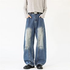 203-6K2597P53～春装新款美式弯刀水洗牛仔裤，男装牛仔裤，星座203-6(原电商259)