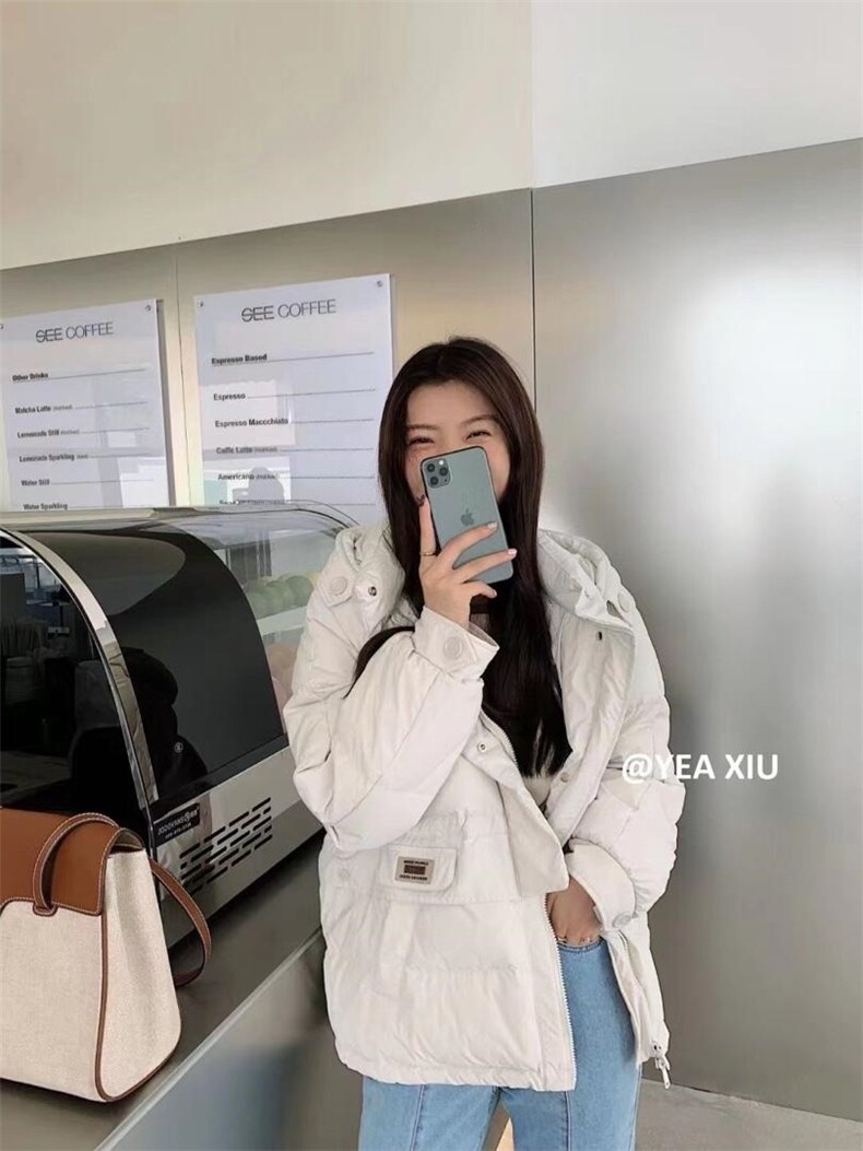 【现货】韩版羽绒服，女装羽绒服，YEAXIU(6F)