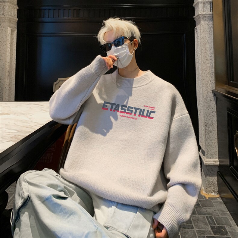 高质量！秋冬季半高领毛衣男士加绒加厚线衣针织衫男DMY538-特P38图片
