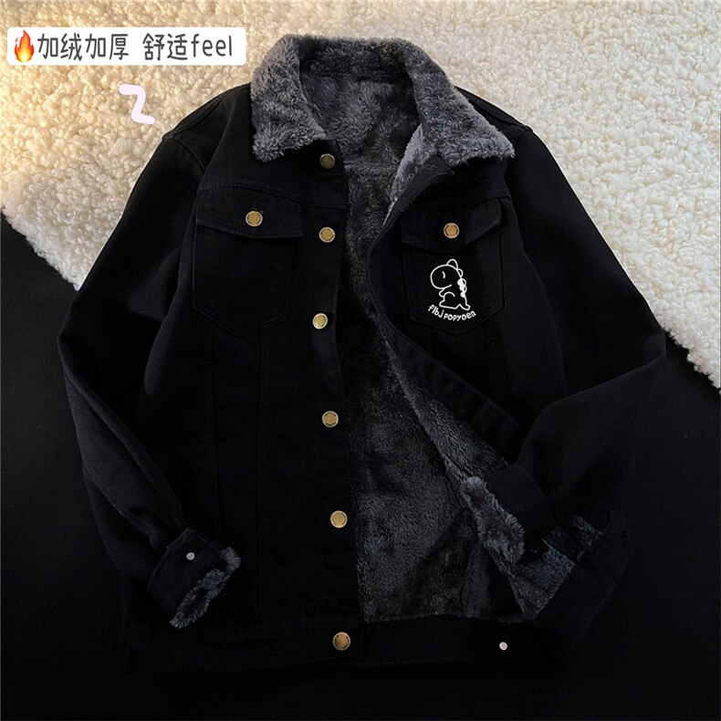 JK3027J-P75-限价108M-5XL现货限价108羊羔毛牛仔棉服cityboy,男装棉衣,星座116