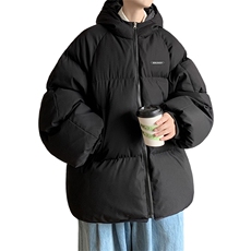美式羽绒棉服男冬季2025新款面包服外套宽松大码oversize棉衣棉袄，男装棉衣，电商B367
