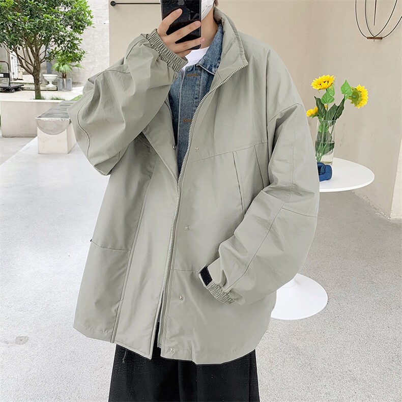 机能风外套男秋季oversize美式高街工装夹克ins潮牌运动J938-p60,男装夹克,星座1008-1
