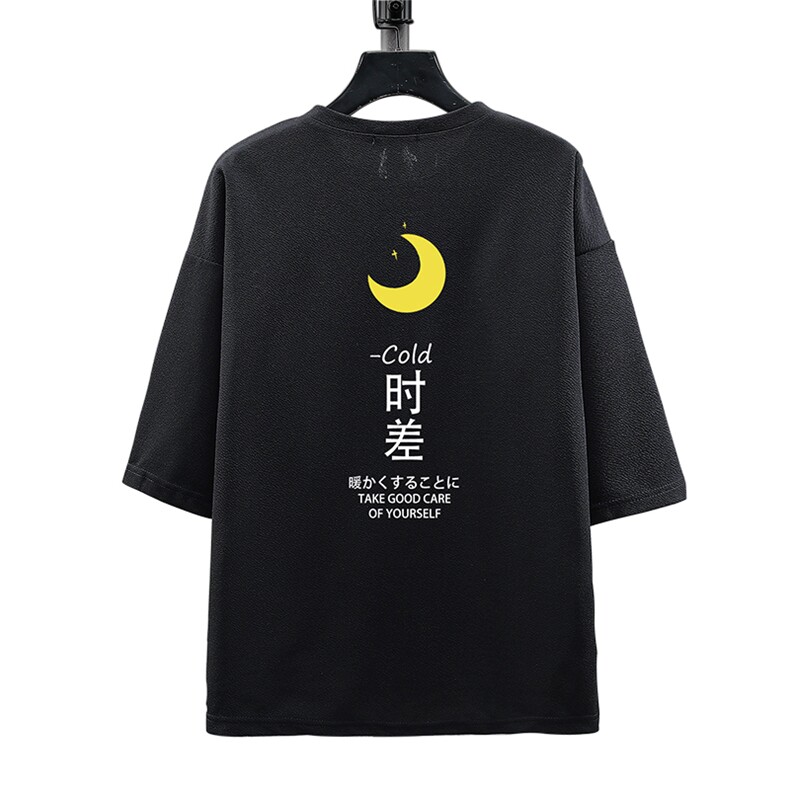 Q11047-P30春夏季七分袖t恤男大码五分袖男短袖中袖展架,男装T恤,电商A040A
