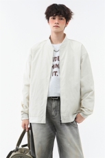 美式高阶秋季棒球服飞行员夹克休闲痞帅百搭情侣外套J54667TP35，男装夹克，电商A247