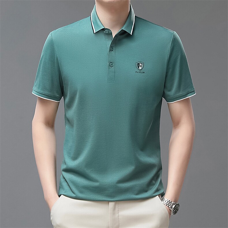 夏季男士短袖T恤新款polo衫休闲翻领半袖中青年上衣QP1649-P50,男装Polo衫,星座1105-3