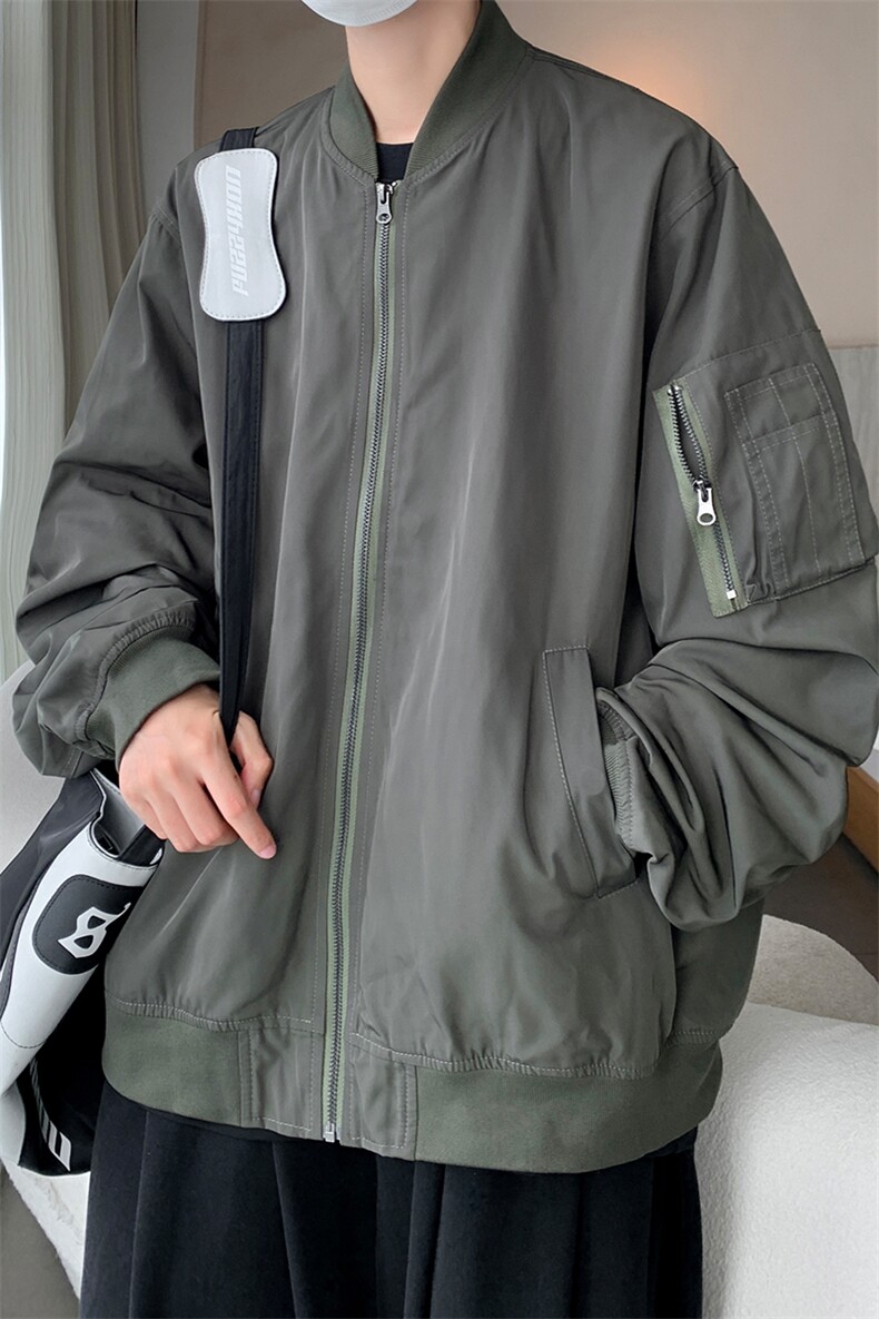 8XL-M特大码秋冬机能夹克外套冲锋衣百搭潮休闲宽松户外JK1301P70,男装夹克,电商D206-1