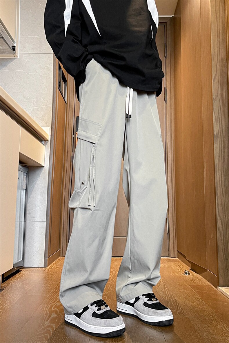 2025春季新款美式ins机能高街裤子冲锋直筒工装裤男883-P45,男装工装外套,电商C305A