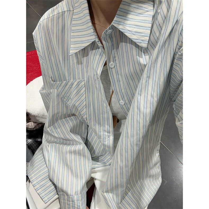 新款CS7145-P46特控78大码高品质美式刺绣笑脸衬衫外套防晒衣,男装衬衫,电商D232