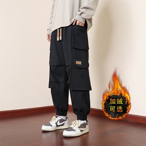 M-8XL 棉 冬季大码束脚工装潮流休裤 109-K313加绒-P70图片