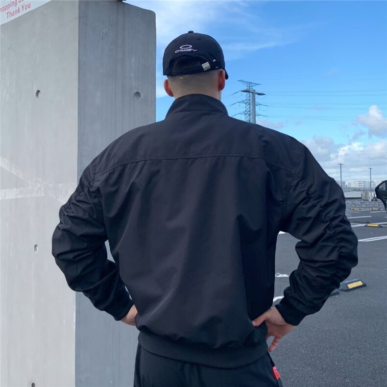 美式加棉棒球服外套男女2025秋冬设计感小众休闲立领宽松棉衣潮,男装棉衣,星座506A