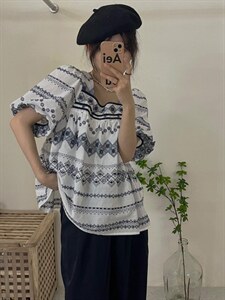 新款刺绣小衫～图片