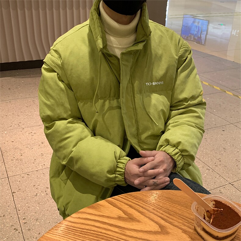 可拆卸袖两穿棉衣DT2287-TP140控价188冬季字母印花外套男马甲,男装棉衣,电商A102-1