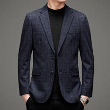 D1588男式2023春季新款便西男韩版西装外套商务休闲西服男装P190，男装西服，电商B360