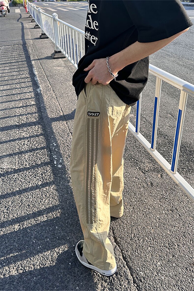 大量现货夏季新款阔腿裤男百搭宽松休闲速干裤DY5032-P55,男装休闲裤,电商A178