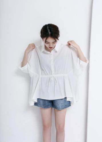 夏款衬衣，女装，E·呀
