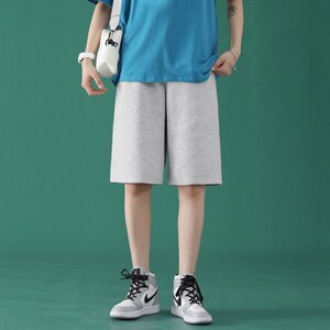 2023夏季韩版潮流外穿宽松新款休闲裤五分裤WK50-特批20，女装休闲裤，星座718-1