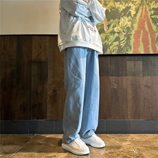 K1220-p30-控59oversizecleanfit黄泥牛仔裤直筒裤老爹裤长裤，男装牛仔裤，星座103A-1