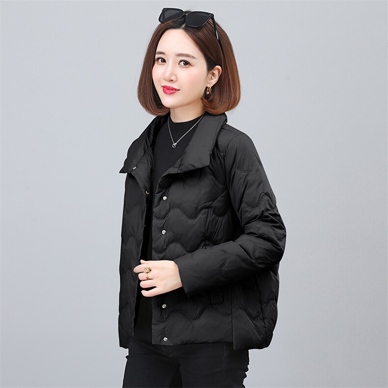 2023年冬季时尚休闲短款面包羽绒服,女装羽绒服,依恋蒂丝