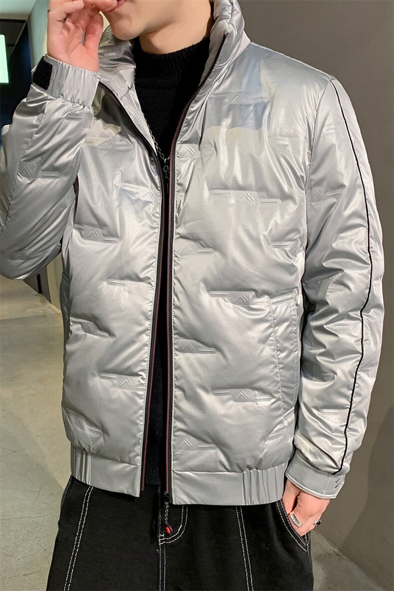 立领御寒羽绒服男冬季加绒加厚外套新款中年爸爸装休闲保暖上衣,男装羽绒服,电商B212（原钱塘6029）