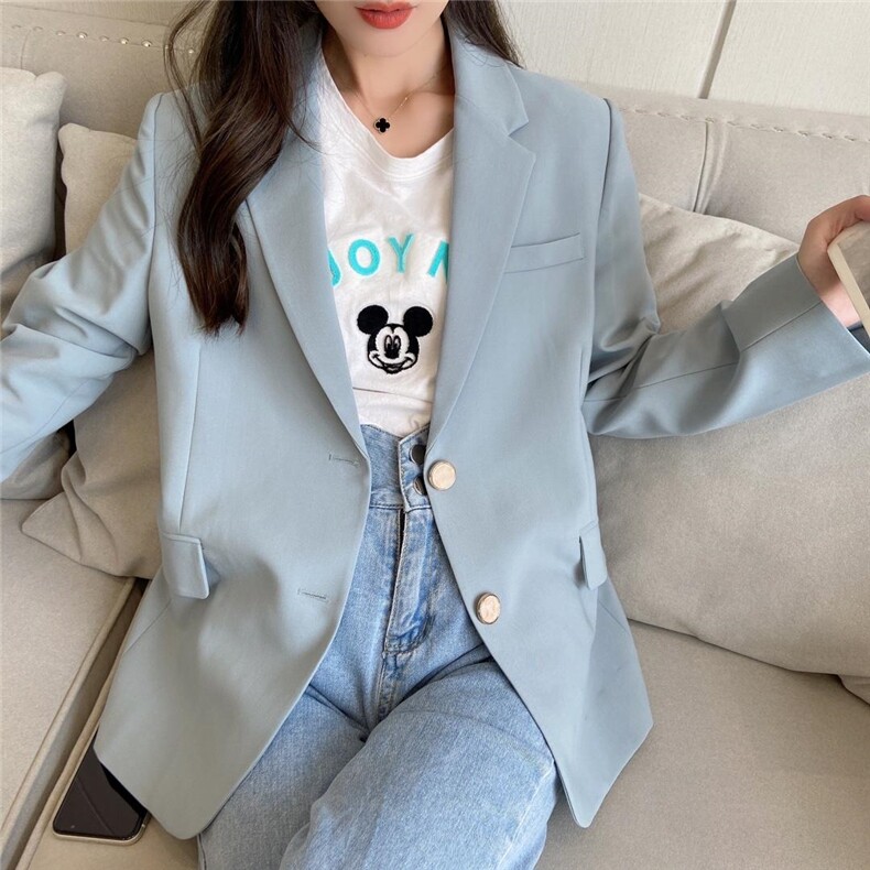 四色西装外套，女装西装，Linda Jean