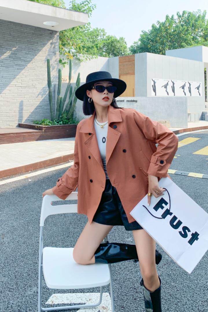 风衣，女装风衣，靓丽诗纷