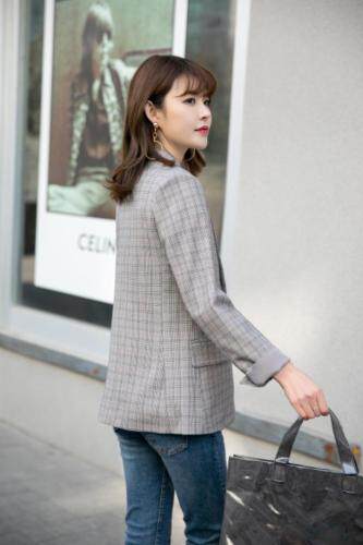 西装，女装西装，竹吟