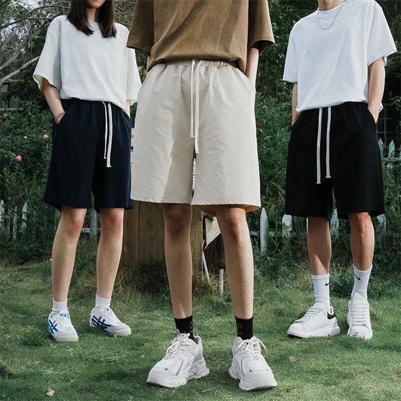 夏季潮牌短裤男宽松潮流港风百搭五分裤运动短裤CK2413-P20,男装牛仔裤,星座717