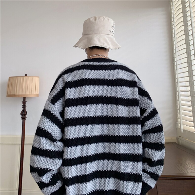 现货现货宽松圆领毛衣男秋冬百搭针织衫D329-QM802-P65控88,男装针织衫/毛衣,电商D329