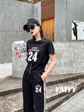 现货夏季新款运动套装，女装职业装，依美依缘