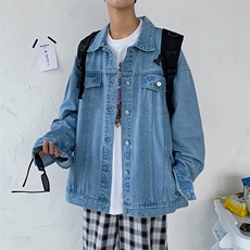 1港风秋季新款情侣宽松休闲潮流韩版夹克男士外套7207P78控98，男装夹克，星座226-2