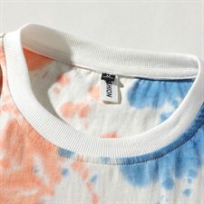 【】A003-HT1023-P35夏装扎染炫酷时尚短T白底，男装T恤，电商A003