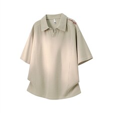 2026美式重磅冰感潮牌拼接短袖T桖春夏DX2614特P28控59，男装T恤，电商B208