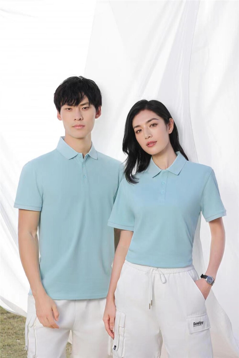 纯色polo衫夏季新款时尚百搭男女同款,男装T恤,冬梦尼服饰