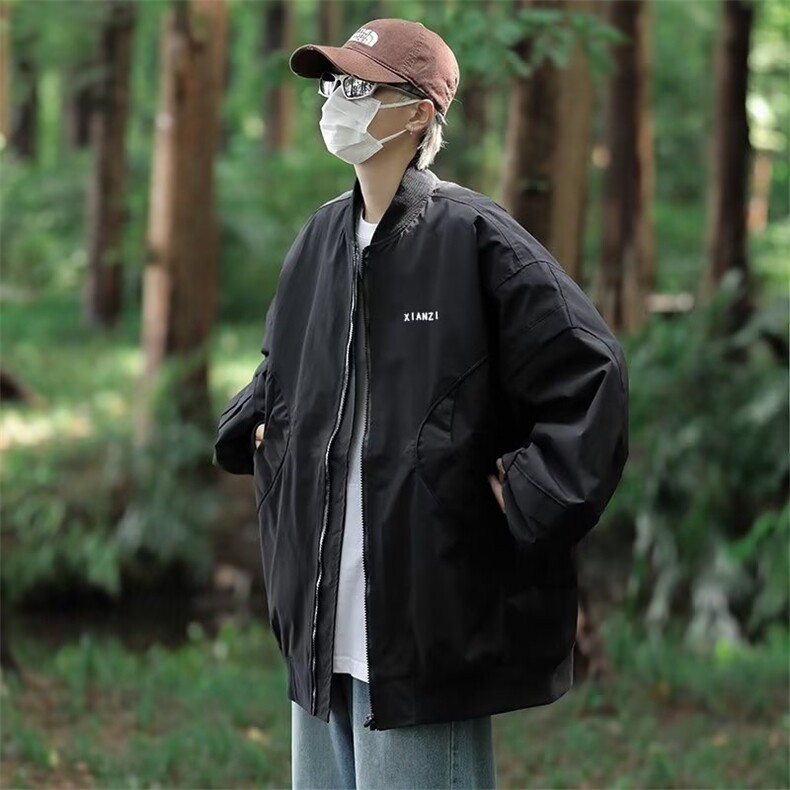 秋季青春流行男夹克文艺潮外套XZ190P78,男装夹克,星座1116-2