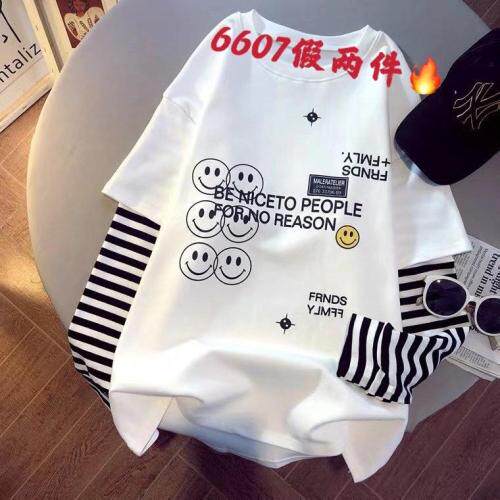 春款上新假两件T，女装，一杭