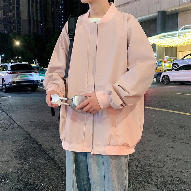 秋季新款飞行员夹克男宽松二开棒球服DSA157B-JK7860-特P60,男装夹克,电商A157B