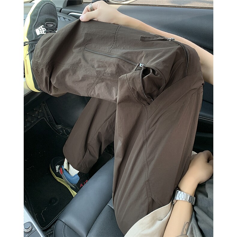 秋季新款拉链冲锋裤工装裤 KK389P65控89图片