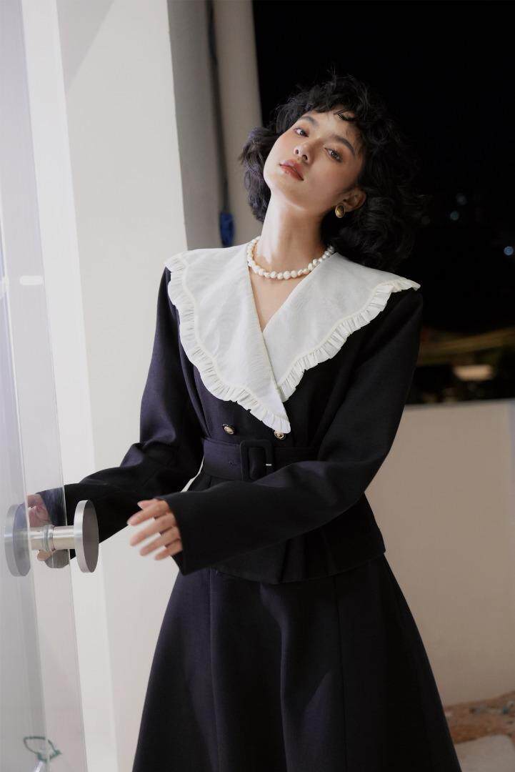 法式优雅～可通勤可日常可脱御领，其它，GN