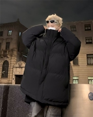 棉服男冬季美式复古连帽棉衣外套加绒加厚宽松M223-P93，男装夹克，星座1109-3
