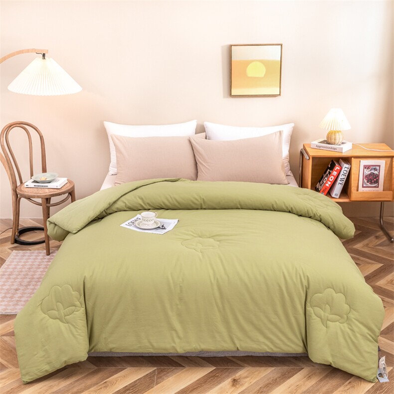 新款时尚炫彩棉花被被子被芯，被套/被芯，一起卖家纺