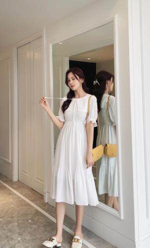 夏季连衣裙,女装连衣裙,锦心绣