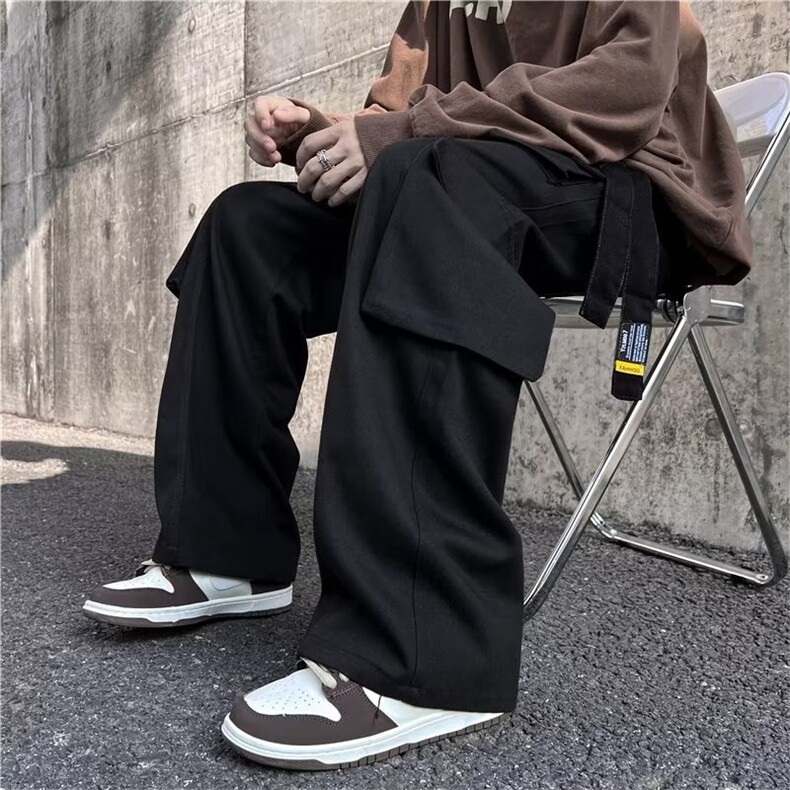 男秋季新款港风纯工装裤休闲裤G205P45,男装休闲裤,星座1116-2