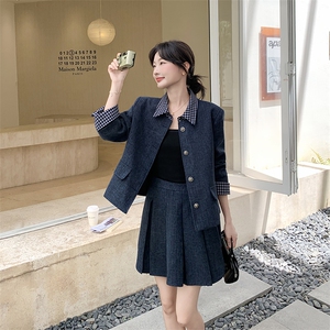 新款现货，小香风两套装B276-2522-套装P195-K298，单外套P145-K2图片