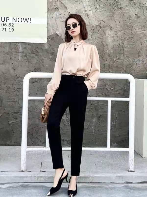 【现货】春装新款女裤休闲哈伦小脚裤九分裤,女装其它,冬进一族