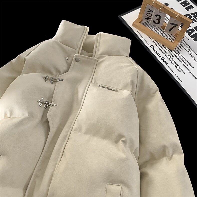 港风潮牌宽松百搭立领夹棉加厚保暖棉服男XZ213-M2388-P138控168,男装棉衣,星座213