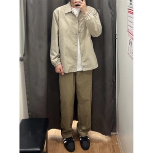 黑色条纹裤子男夏季薄款潮牌美式速干工装裤直筒宽松运动休闲长裤图片