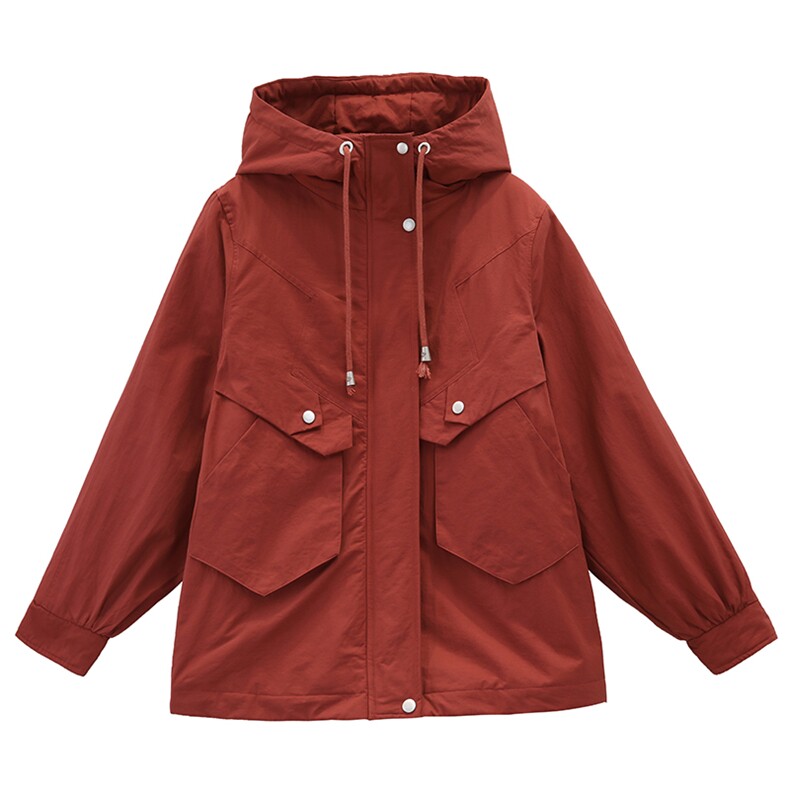 2020冬季新款时尚休闲刺绣连帽棉衣,女装棉衣/棉服,涵亦佰惠