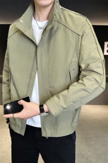 店主风男夹克2025秋季新款休闲立领夹克外套男装B317/JK802/P105，男装夹克，电商B317